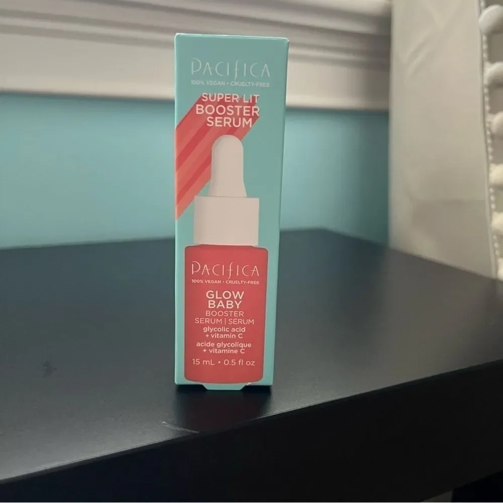 Pacifica Glow Baby Vitamin C Booster Cruelty-Free Serum Mini Size 0.5 Fl Oz NIB